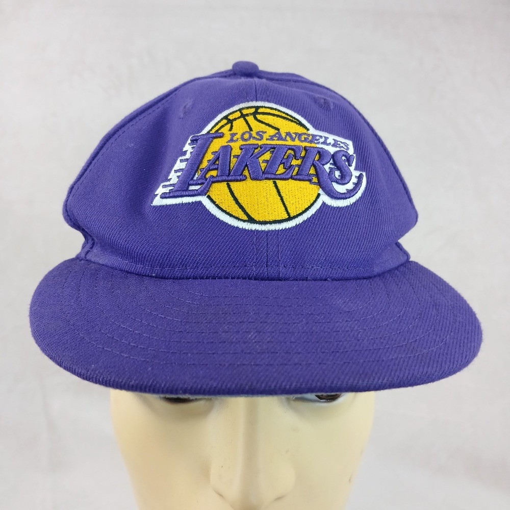 New Era LA Lakers Baseball Cap Snapback Adjustable Trashed Grunge Hipster